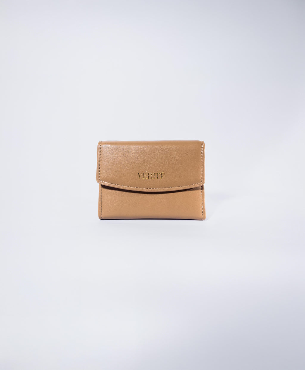 Billetera Aura Chocolate en Cuero Vegano / Aushan Viviin Leather