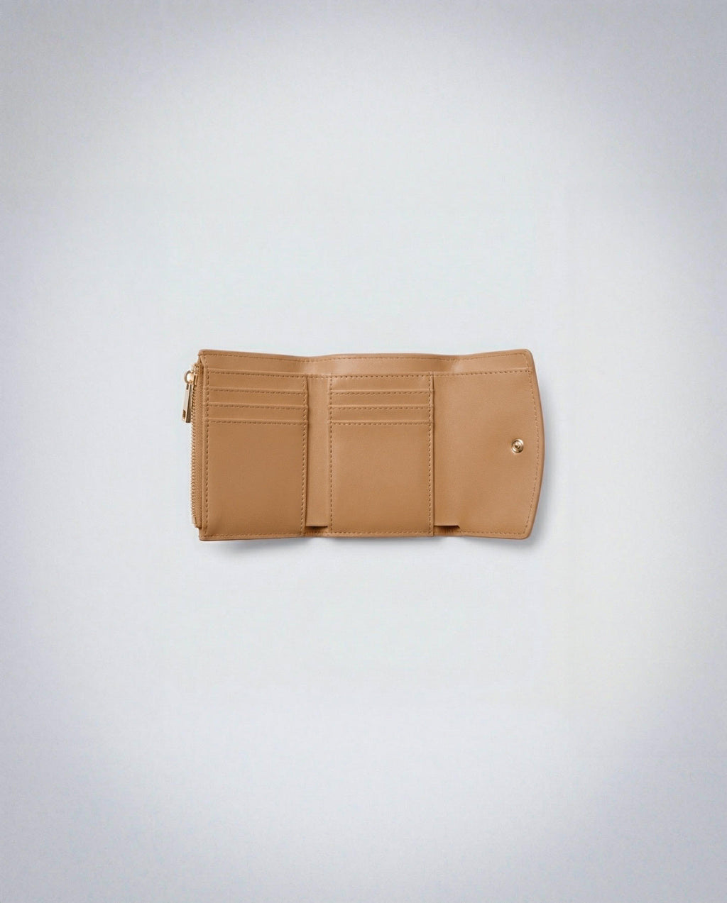 Billetera Aura Chocolate en Cuero Vegano / Aushan Viviin Leather